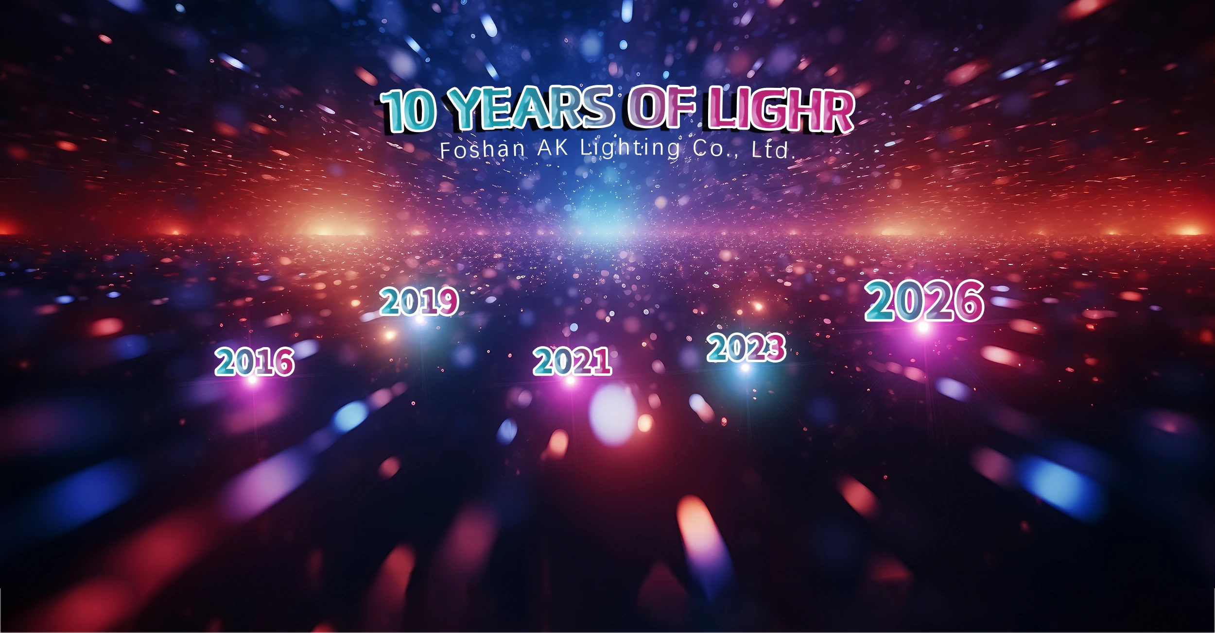 Kitajski dobavitelj LED odrskih luči od leta 2016