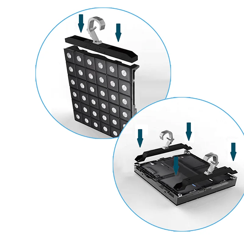 LED Dual-Layer RGB Matrix Beam Panel